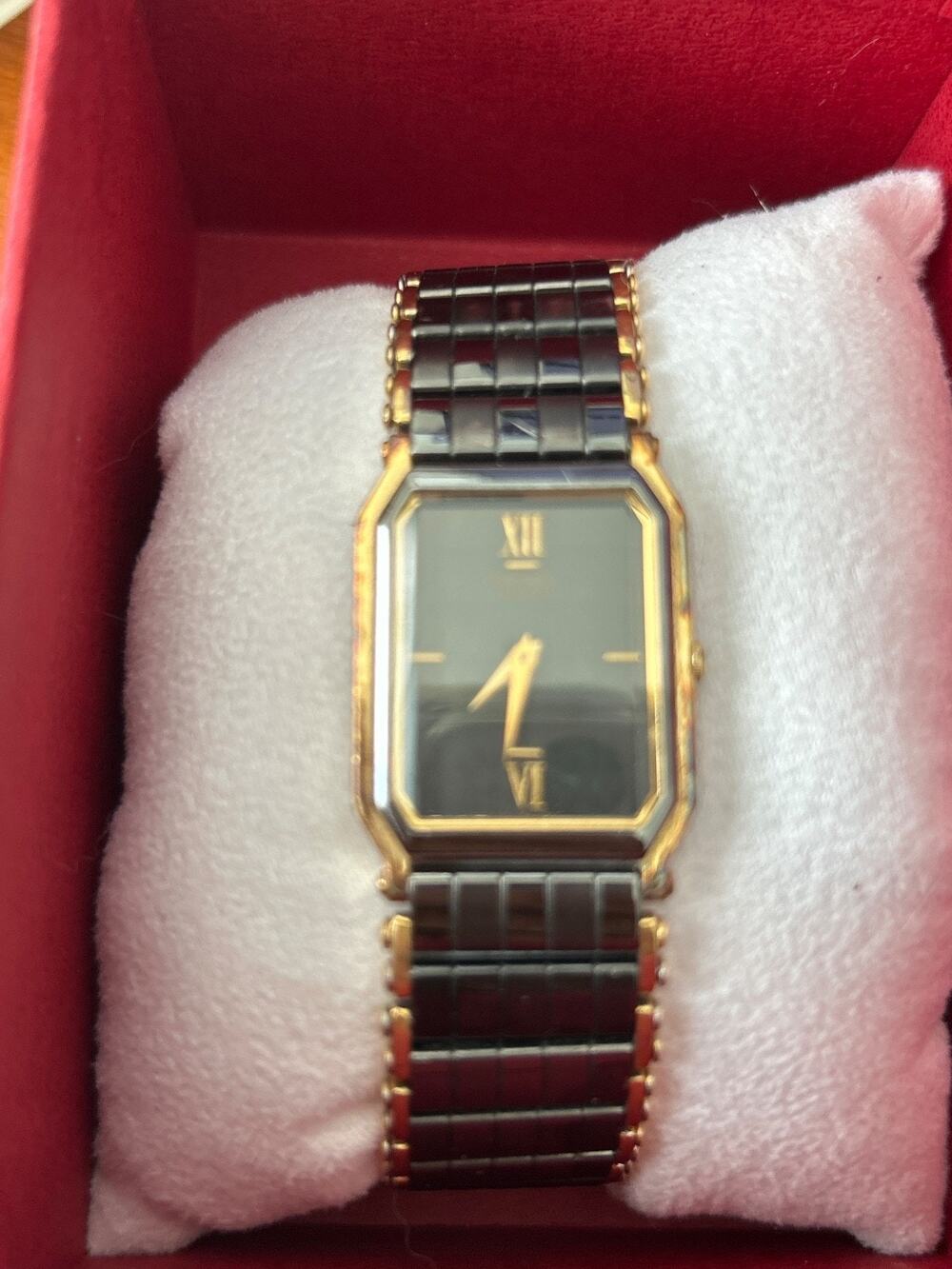 Vintage Seiko 5P30-5169 Quartz Dress Watch - Two-Tone Stepped Octagon - RUNNING